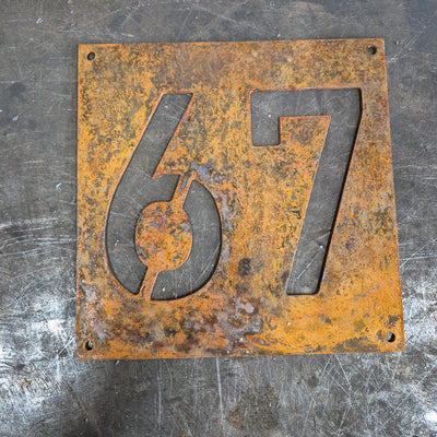 House property address number